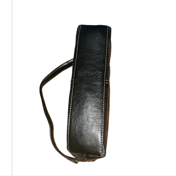 Giani bernini small black shoulder bag W 10"xH 5" EUC no call-outs - Picture 3 of 4